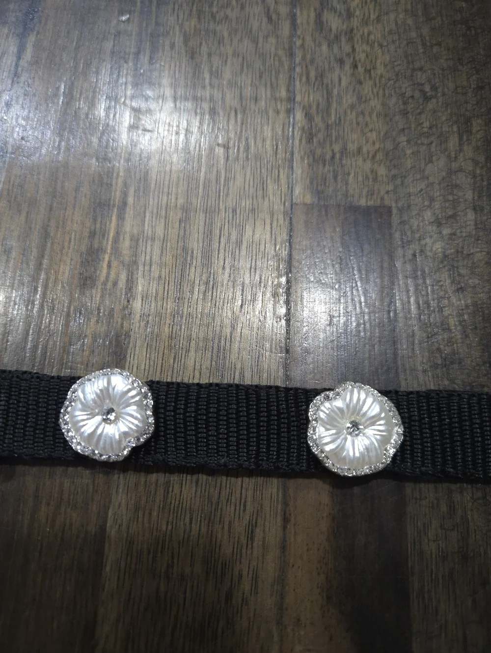 NEW! Luxury Rhinestone Camelia Flower Collar